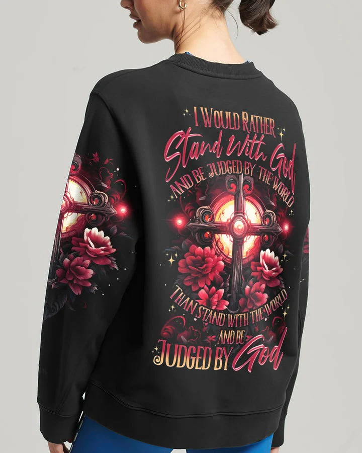 I Would Rather Stand With God - Women's All Over Print Shirt - AT4080530 - Image 7