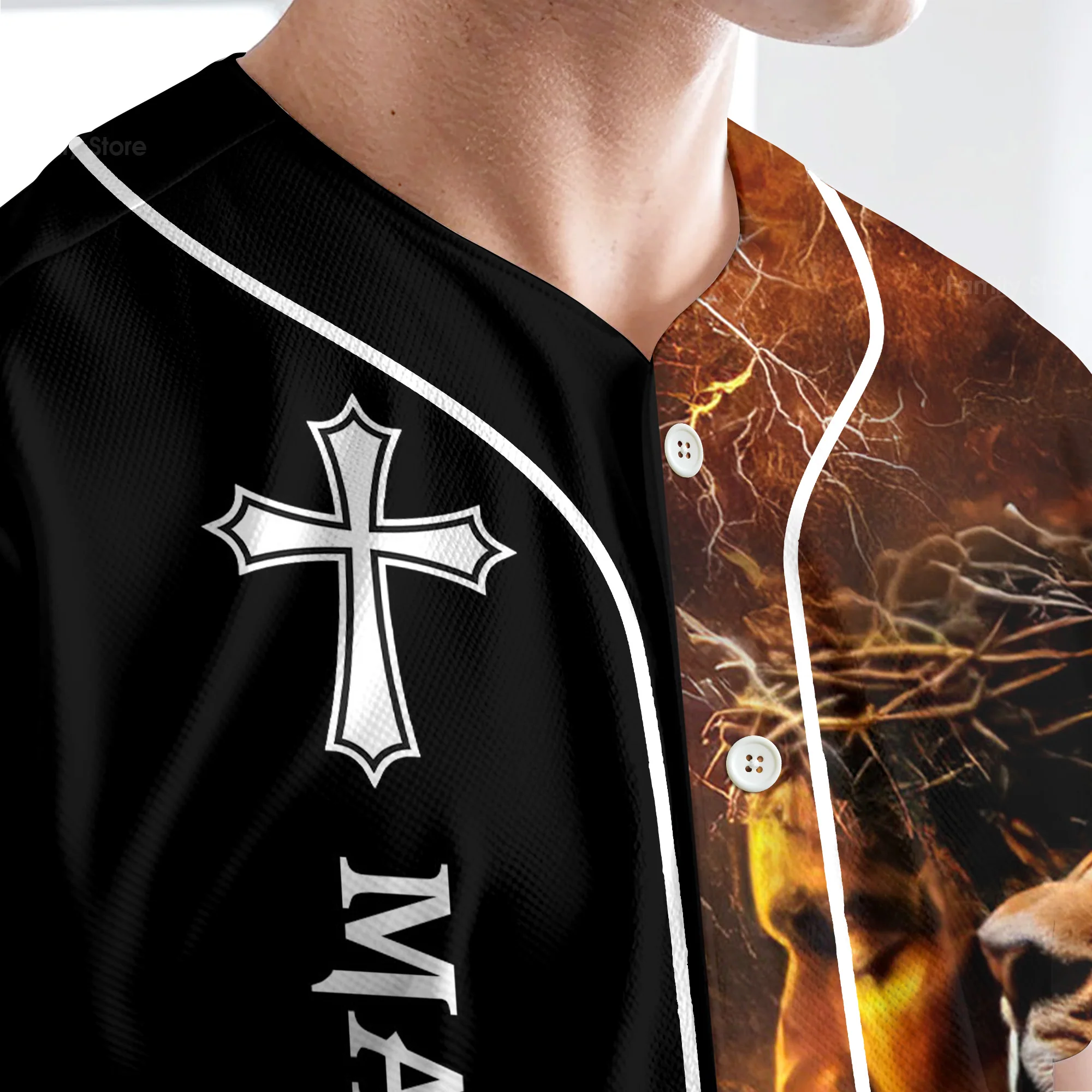If You Bring Up My Past, You Should Know That Jesus Dropped The Charges Custom Name Baseball Jersey - Christant Gift For Him - Image 4