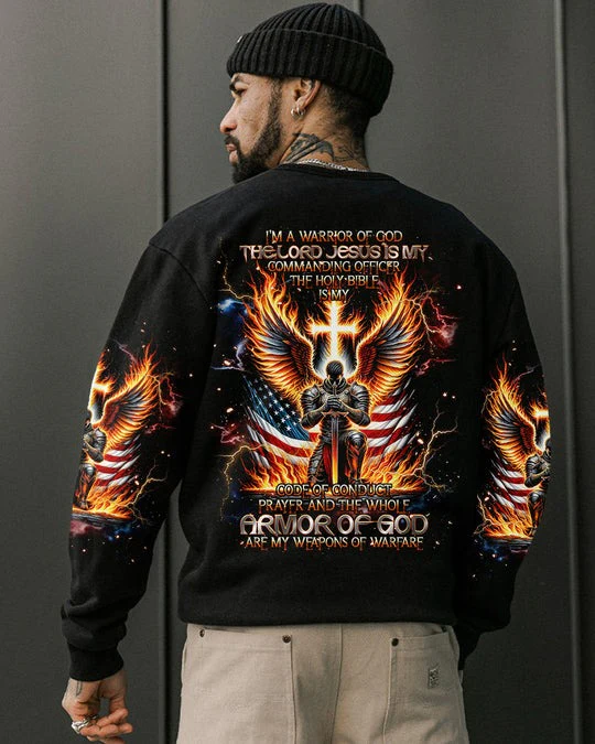 I'm A Warrior Of God - Men's All Over Print Shirt - AT407013 - Image 5