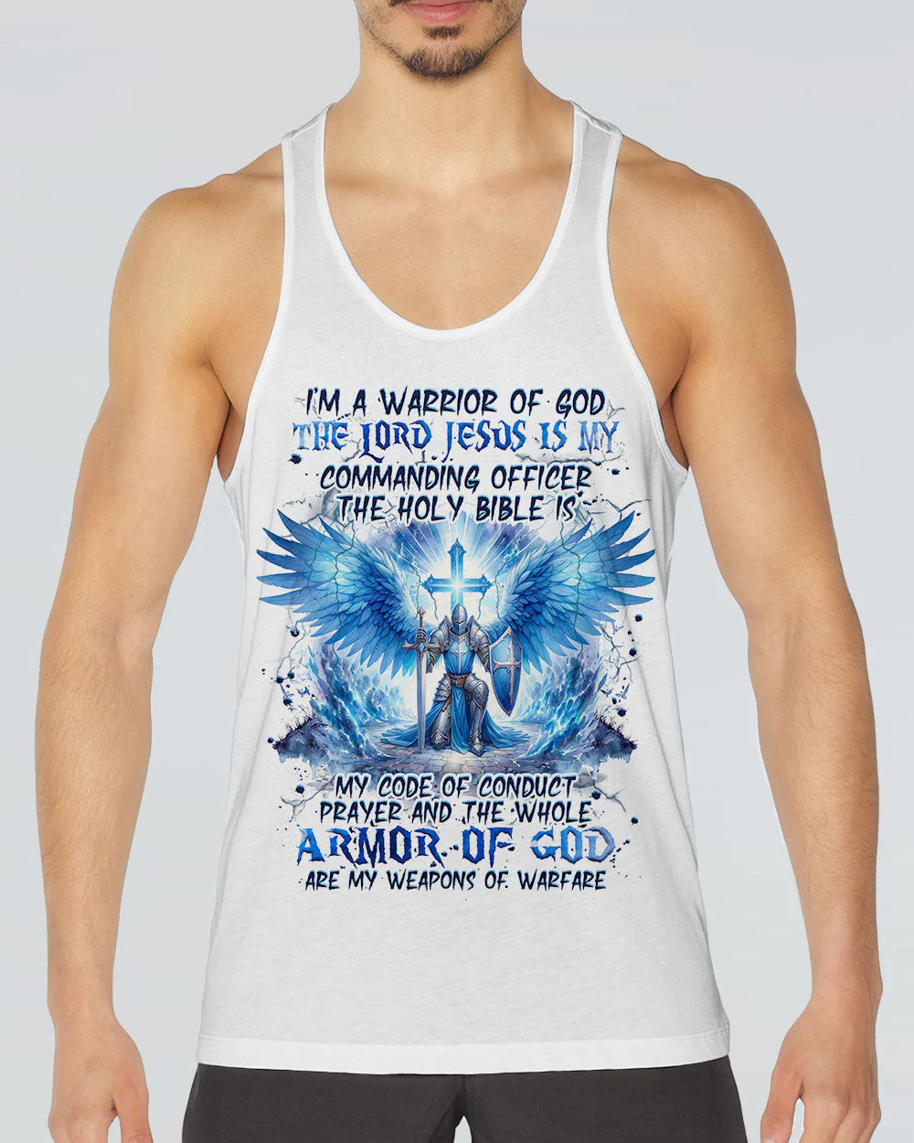 I'm A Warrior Of God Men's All Over Print Shirt - Tlnz0703242 - Image 16