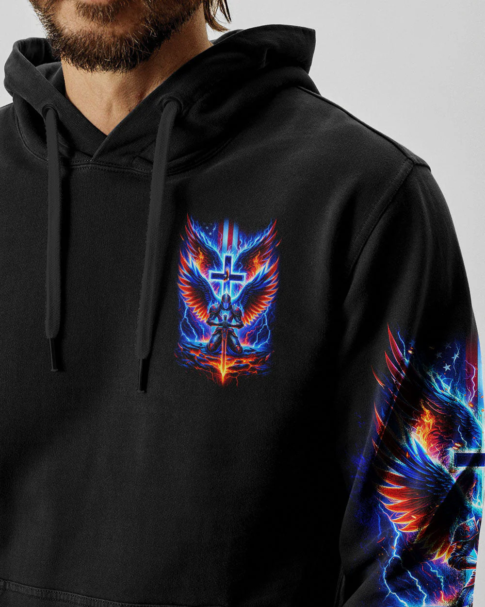 I'm A Warrior Of God Men's All Over Print Shirt - 0409243 - Image 13