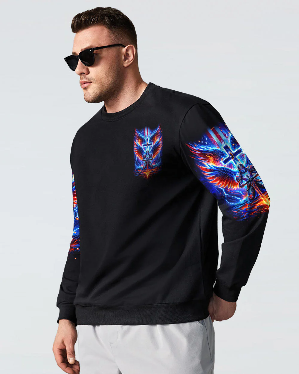 I'm A Warrior Of God Men's All Over Print Shirt - 0409243 - Image 7