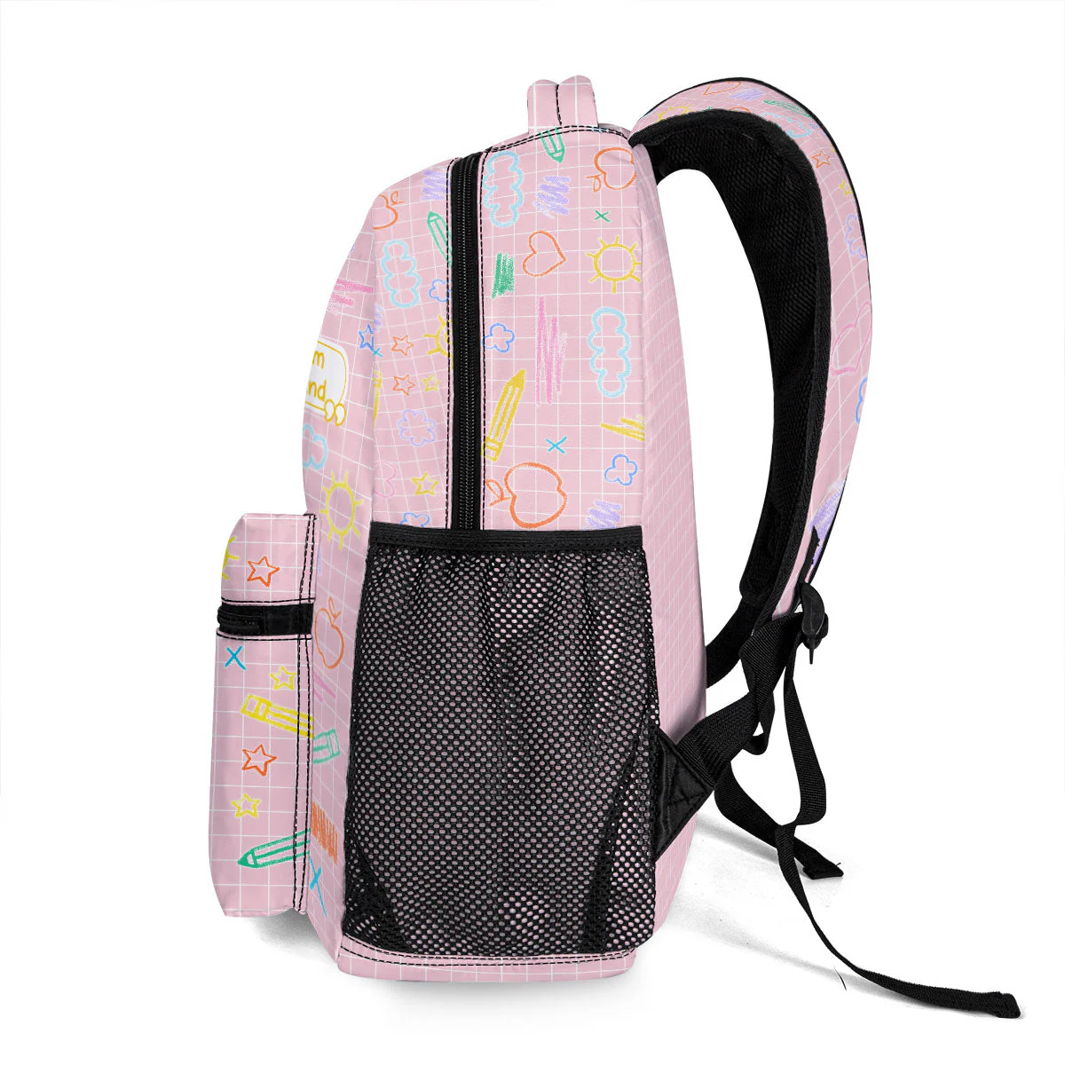 I'm Helpful I'm Unique - Personalized Canvas Backpack | GR29.Ver 3 TD118 - Image 3