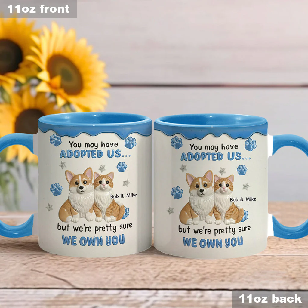 I'm Sure I Own You - Personalized Accent Mug - Gift For Pet Lovers HH01 - Image 3