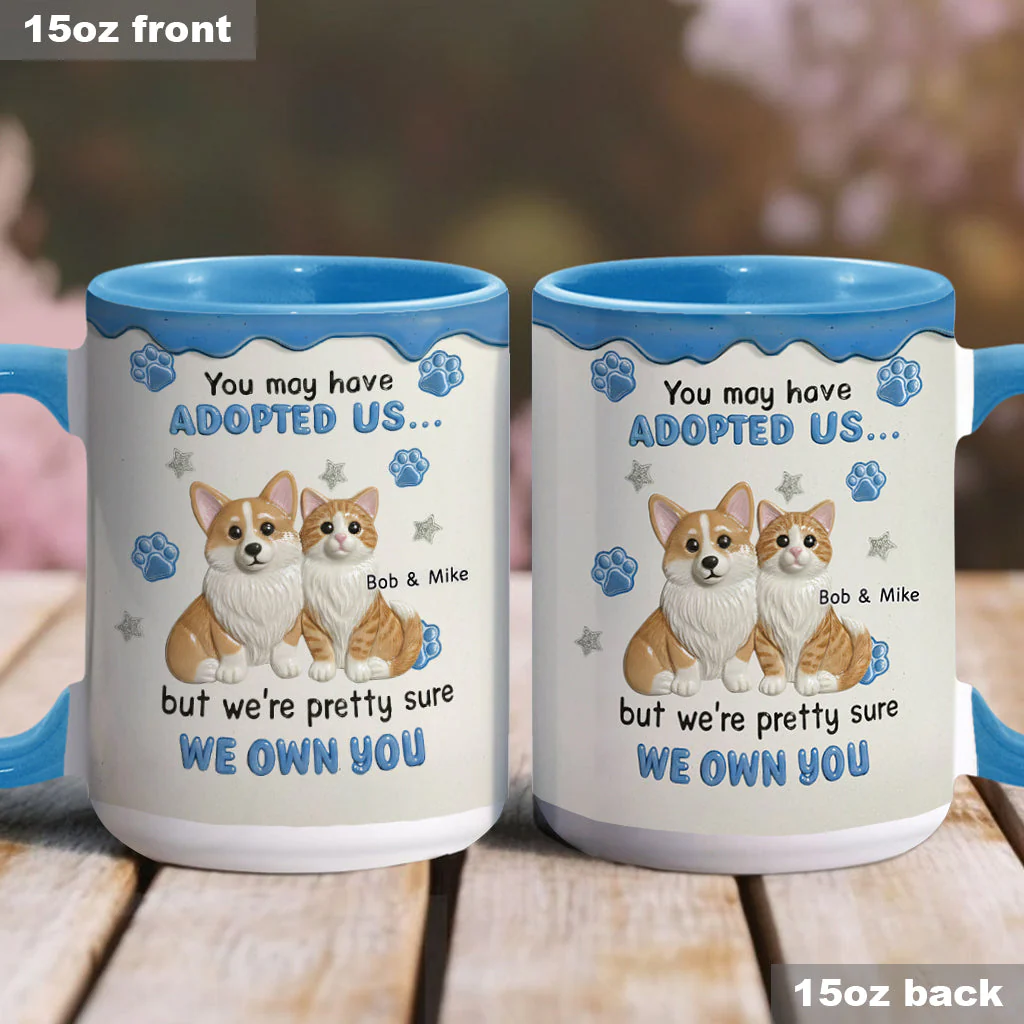 I'm Sure I Own You - Personalized Accent Mug - Gift For Pet Lovers HH01 - Image 4