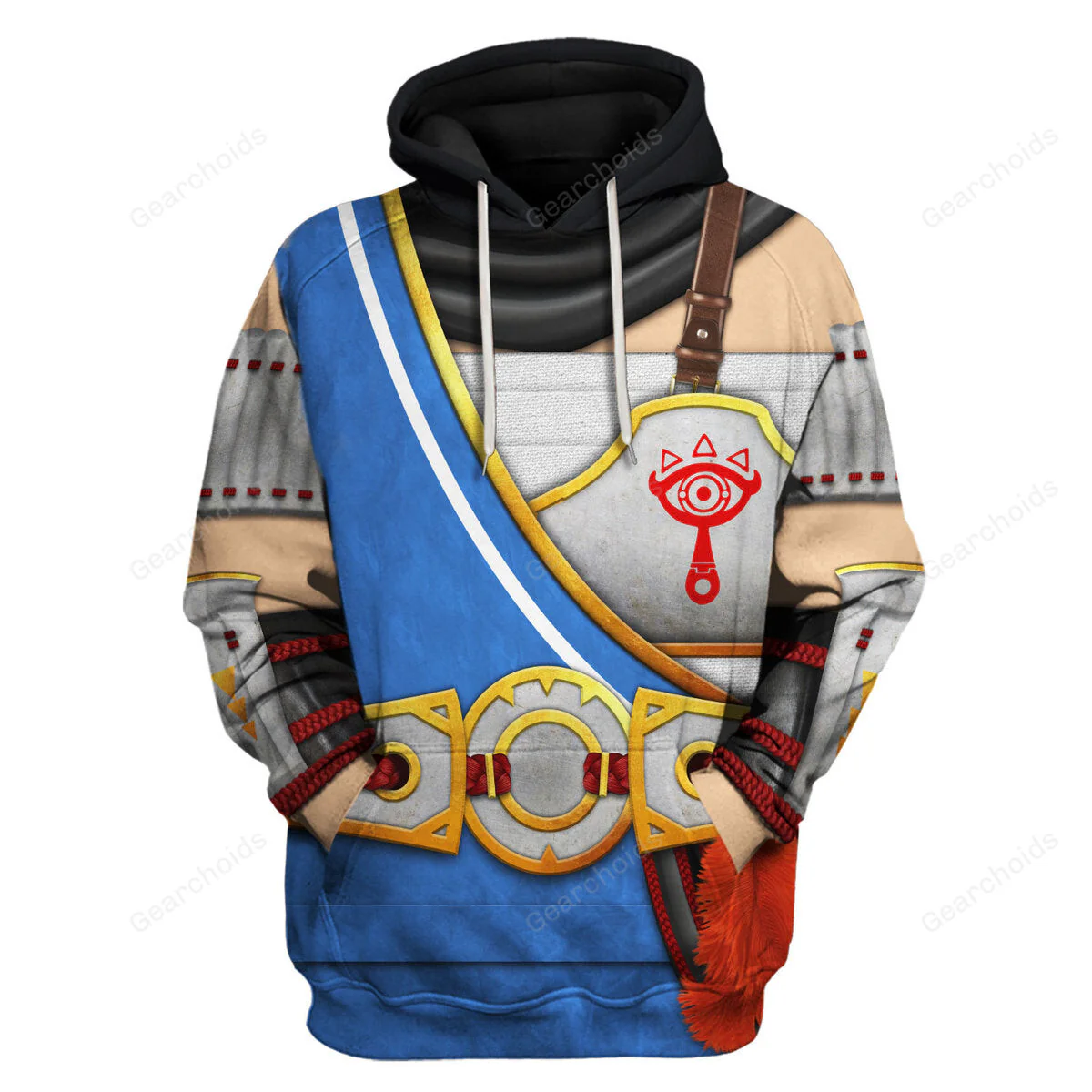 Impa Attire Cosplay Hoodie Sweatshirt Sweatpants ZDHS44 - Image 2