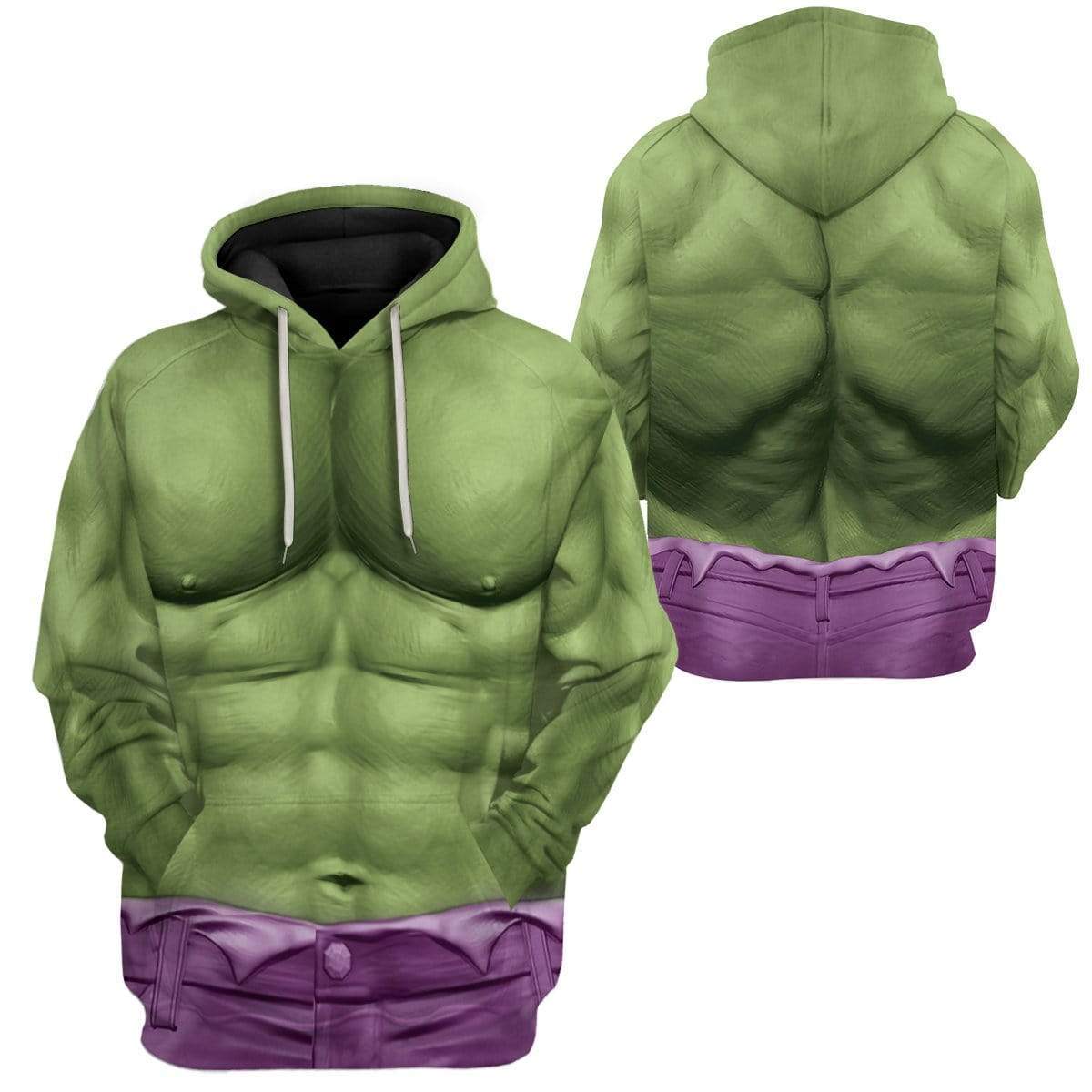 Incredible Hulk Hoodie For Men - Image 2