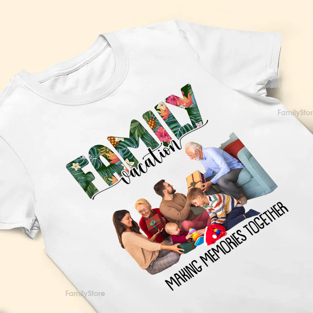 It's Our Vacation - Gift For Family - Personalized Shirt NA94 - Image 3