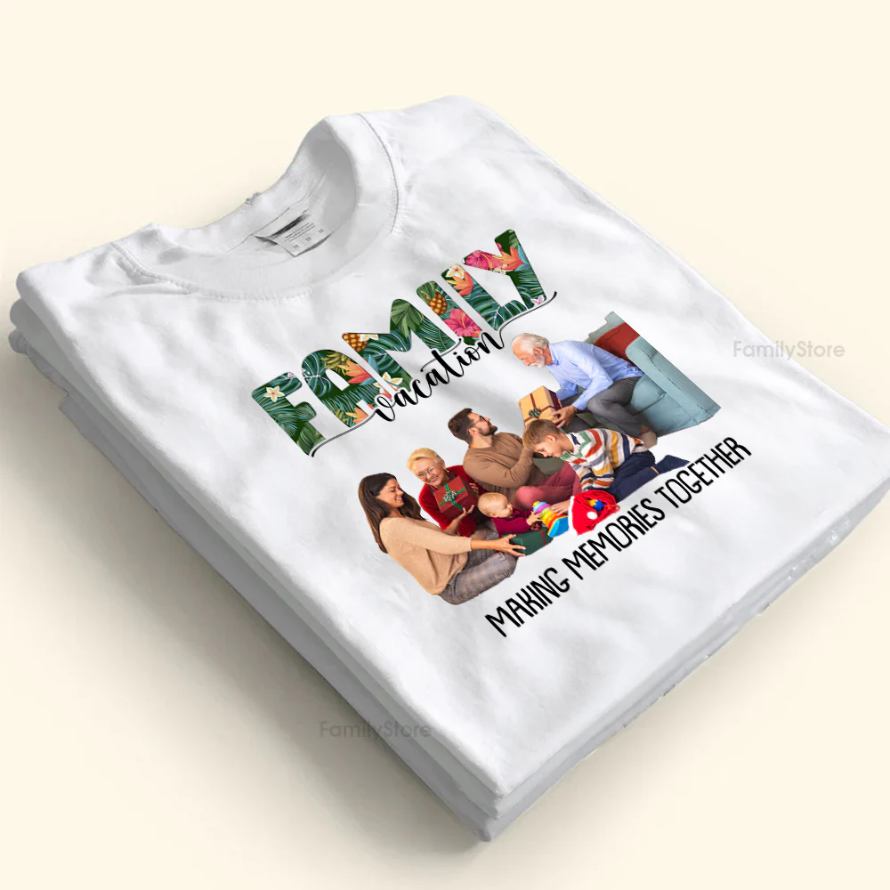It's Our Vacation - Gift For Family - Personalized Shirt NA94 - Image 4