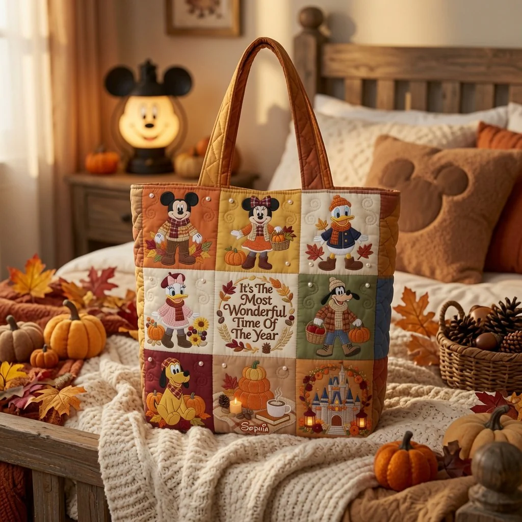 It's The Most Wonderful Time Of The Year - Personalized Quilted Bag - Gift For Movie Fans - MkMo - Image 2