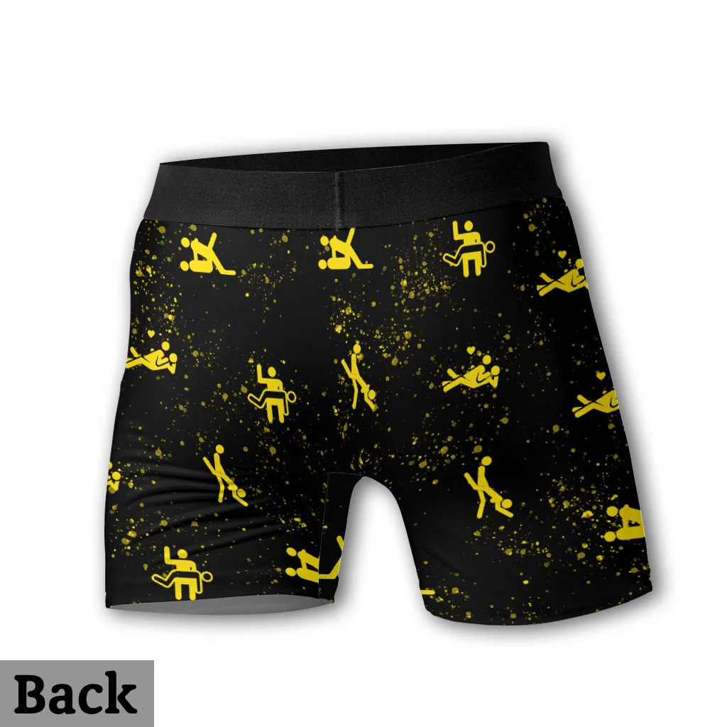 Jedi In The Street Sith In The Sheet - Personalized Men’s Boxer Briefs - Funny Gifts For Him | GR10 NL122 - Image 3