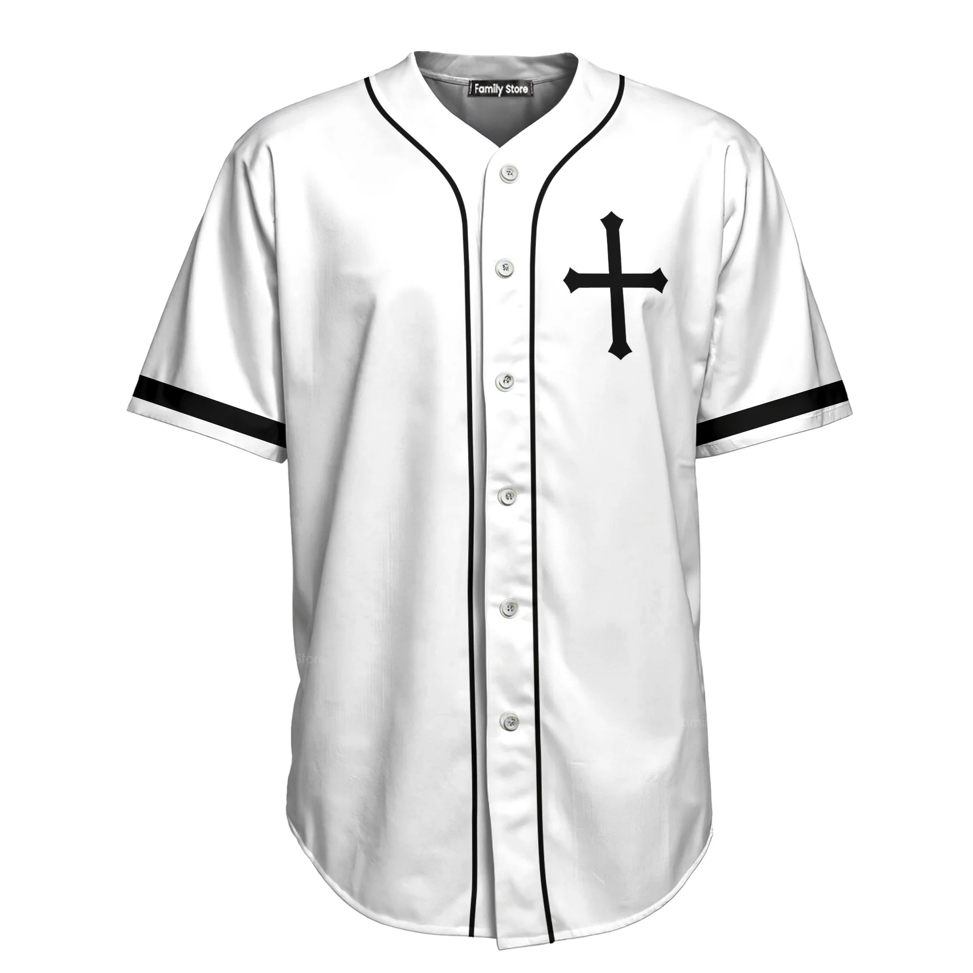 Jesus - Baseball Jersey - Christant Gift For Him for God, Jesus, Christian - Image 7