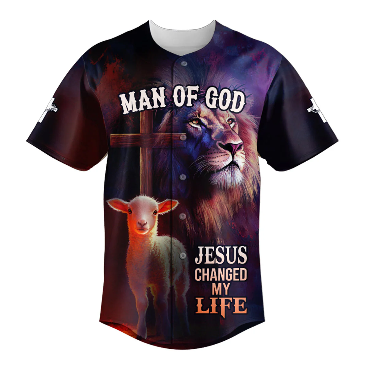 Jesus Changed My Life Baseball Jersey Bundle - Image 2