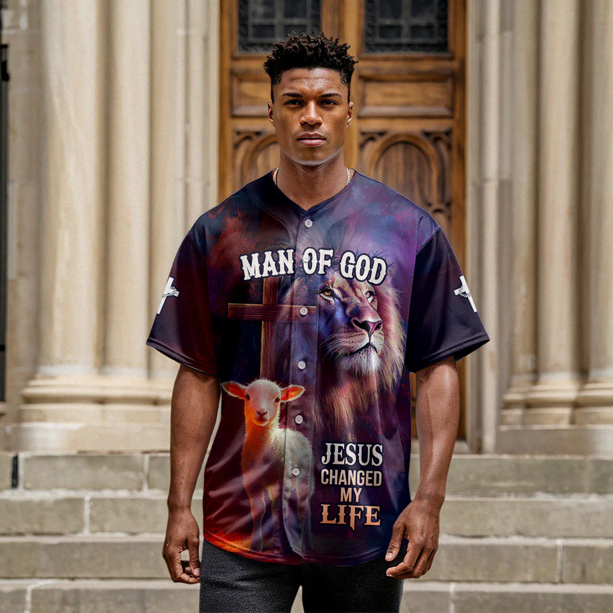 Jesus Changed My Life Baseball Jersey Bundle - Image 8