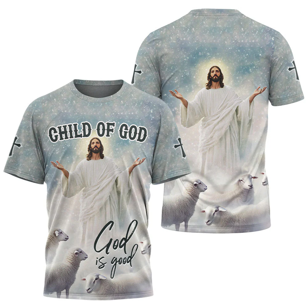 Jesus God Is Good 3D TShirt - Image 3