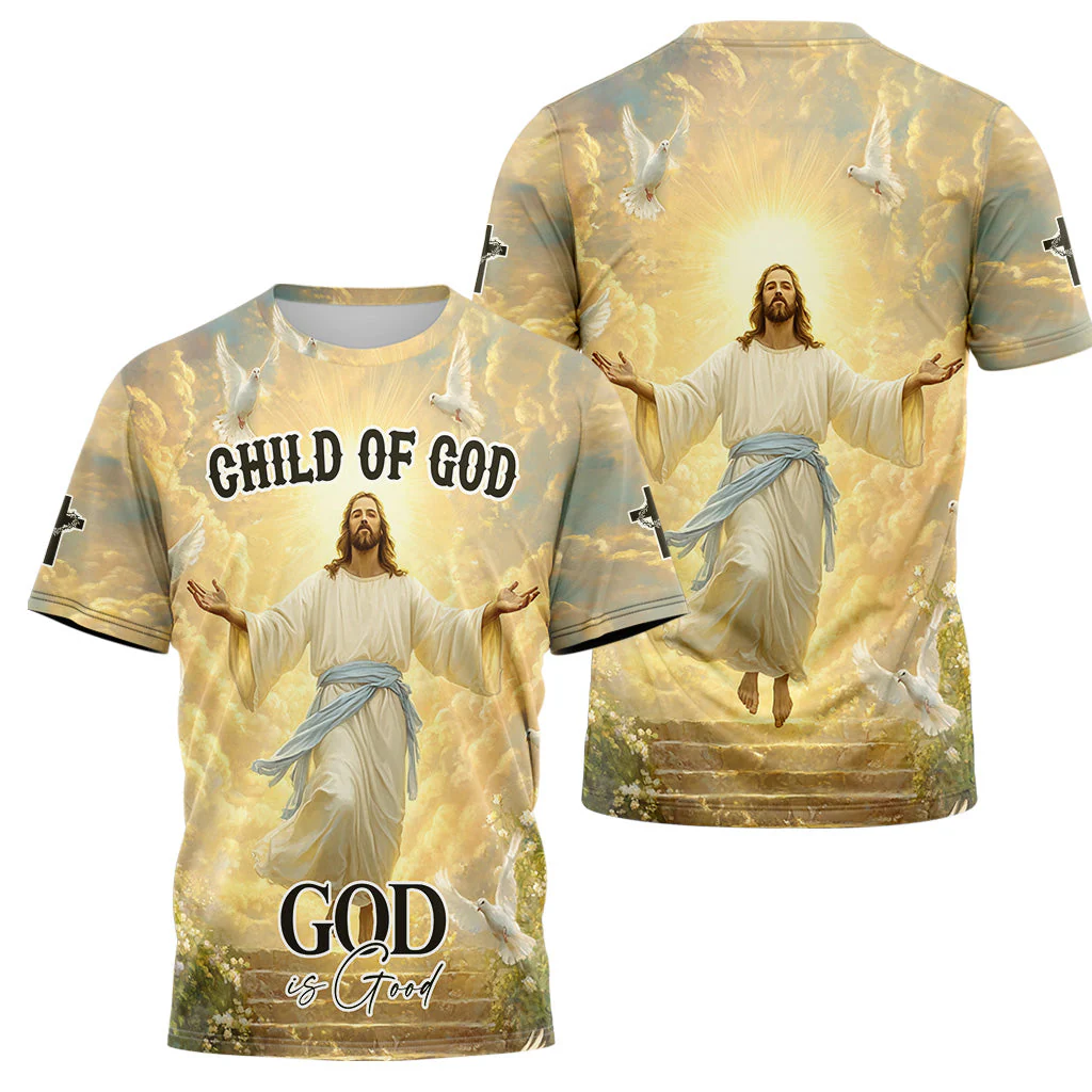 Jesus God Is Good 3D TShirt - Image 3