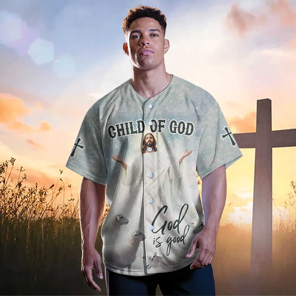 Jesus God Is Good Baseball Jersey Bundle - Image 10