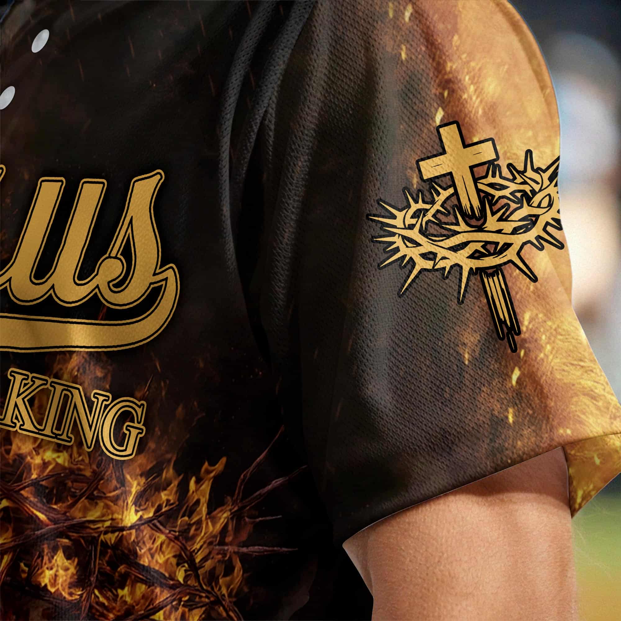 Jesus Is King Lion Baseball Jersey Bundle - Image 6