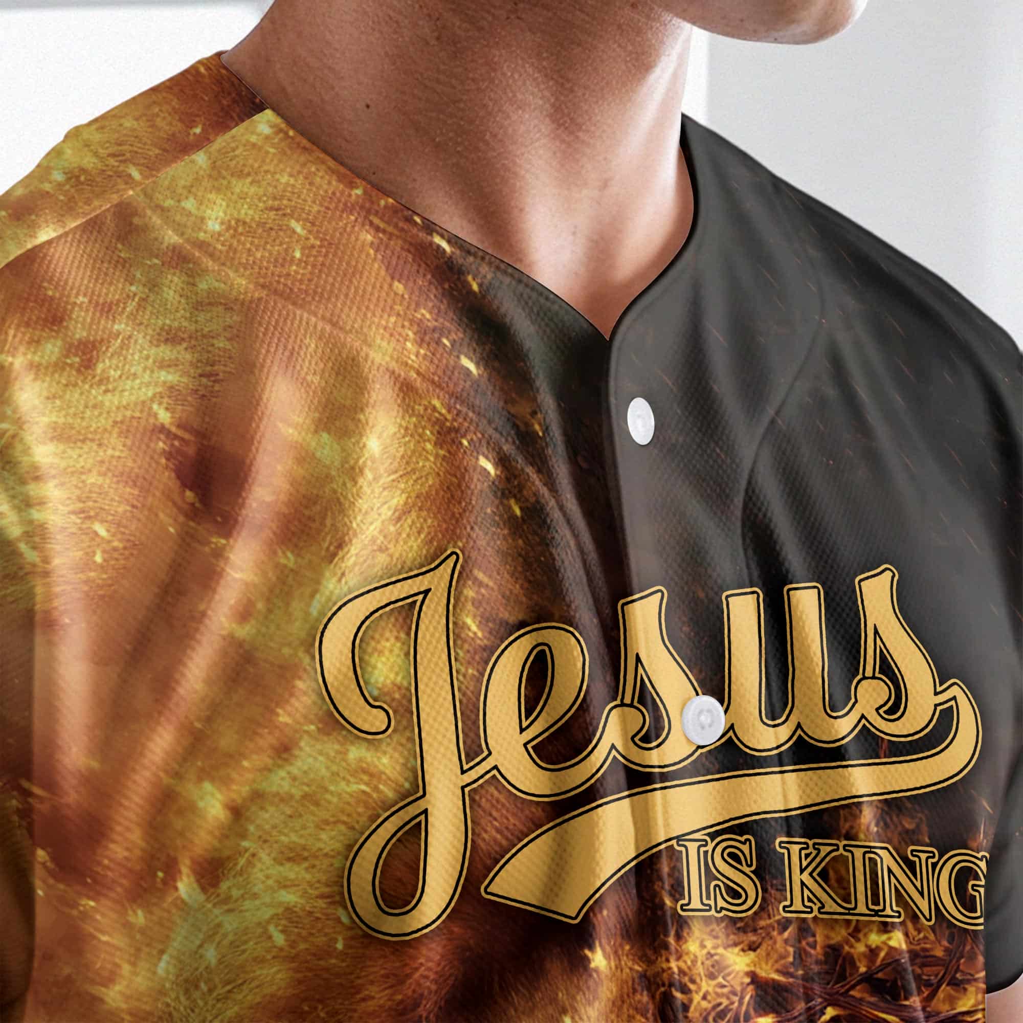 Jesus Is King Lion Baseball Jersey Bundle - Image 7
