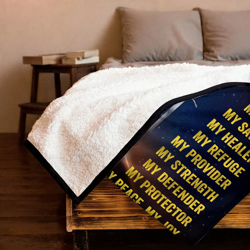 Jesus Is My God My Everything - Personalized Blanket - Gift For Her | CLGOD03 HL128 - Image 6
