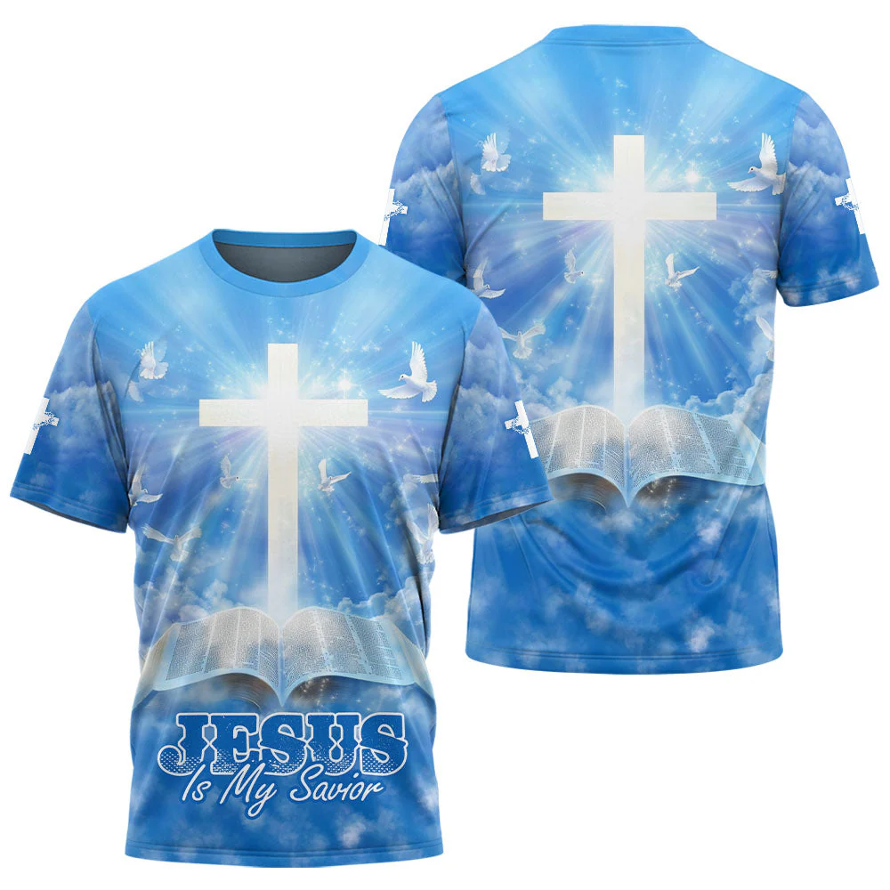 Jesus Is My Savior 3D TShirt - Image 3