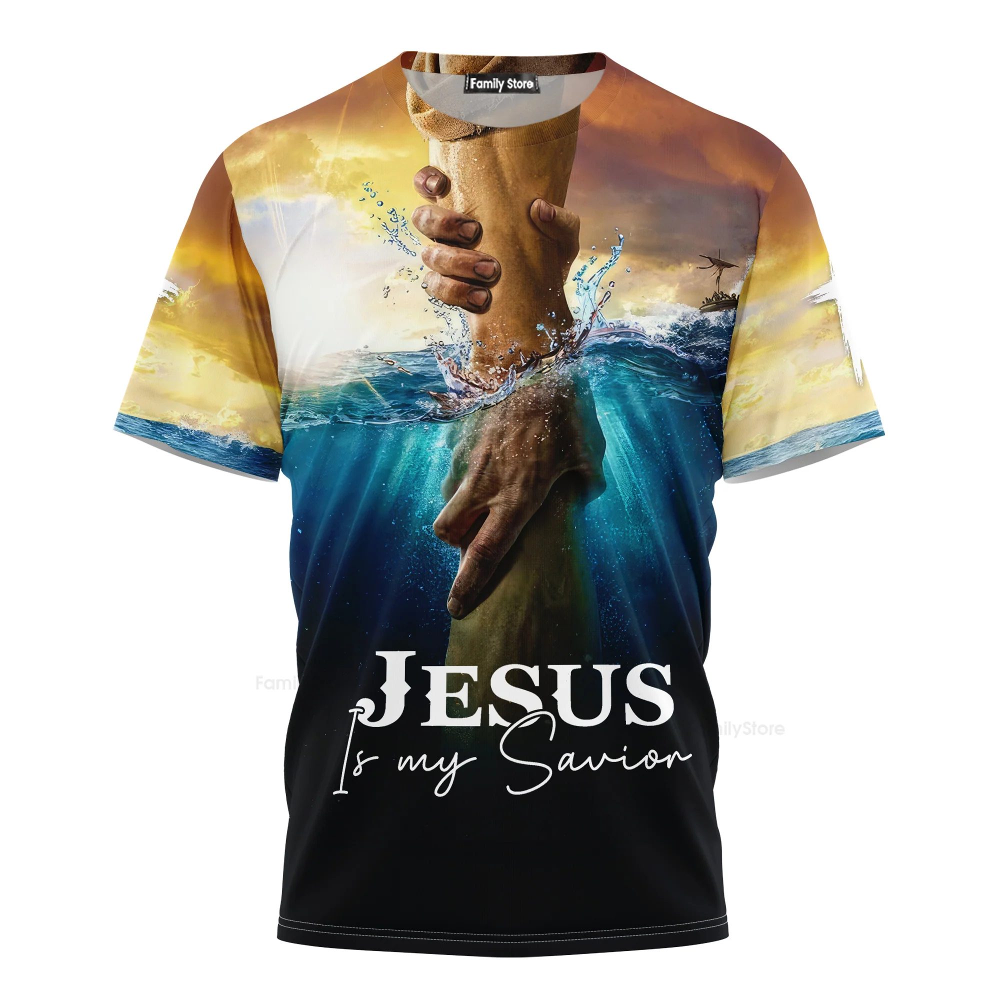 Jesus Is My Savior T-shirt For Men - Image 4