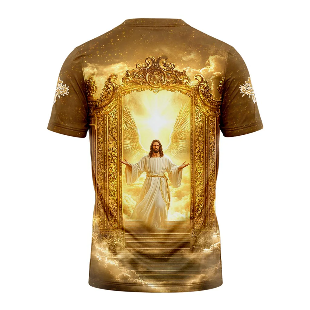Jesus is the Key to Heaven 3D TShirt - Image 2