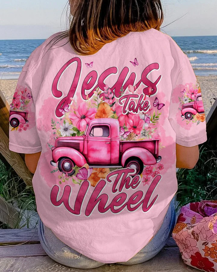 Jesus Take The Wheel - Women's All Over Print Shirt - AT4080512 - Image 16