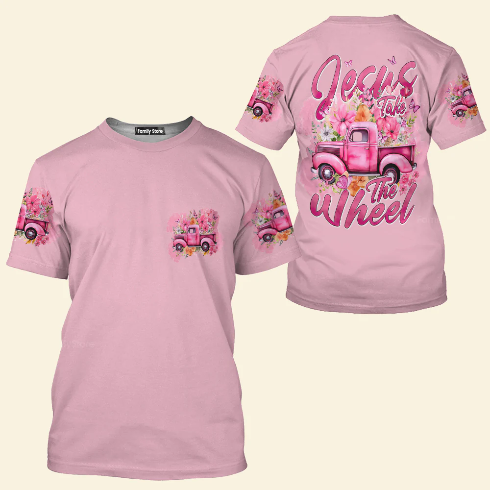 Jesus Take The Wheel - Women's All Over Print Shirt - AT4080512 - Image 18
