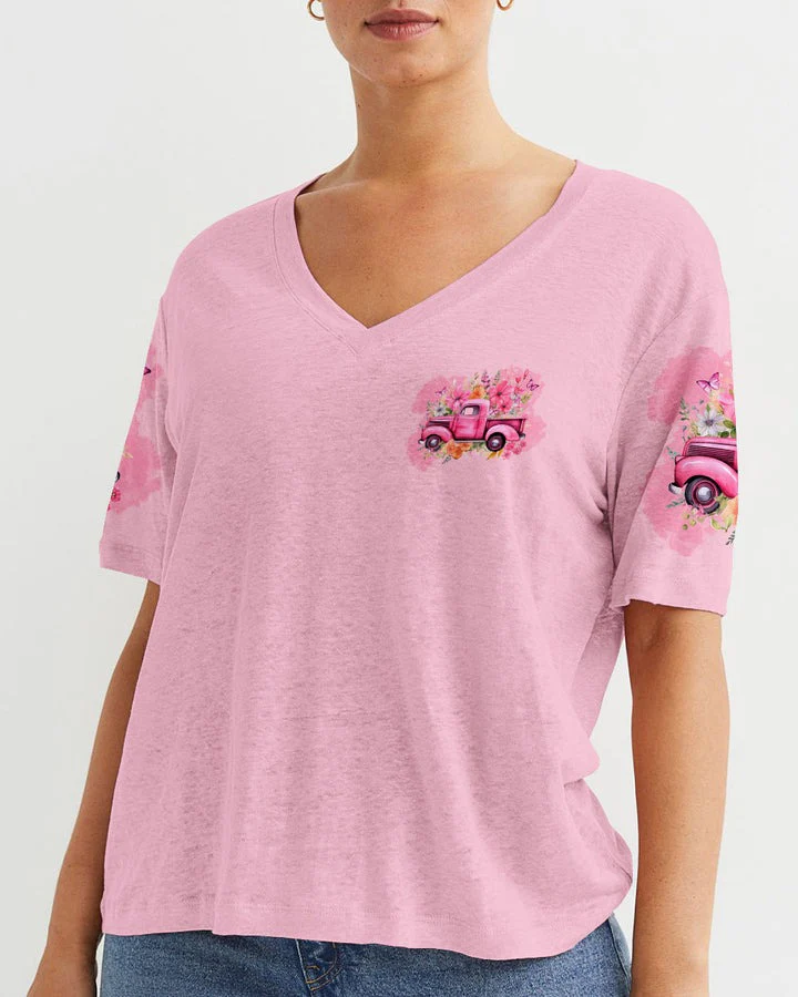 Jesus Take The Wheel - Women's All Over Print Shirt - AT4080512 - Image 4