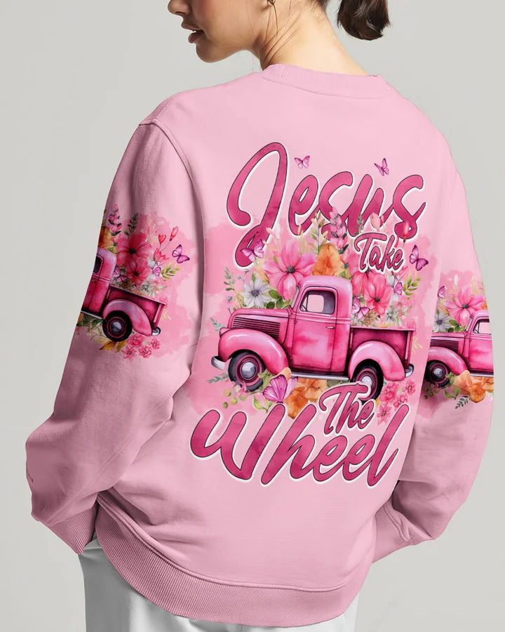Jesus Take The Wheel - Women's All Over Print Shirt - AT4080512 - Image 9