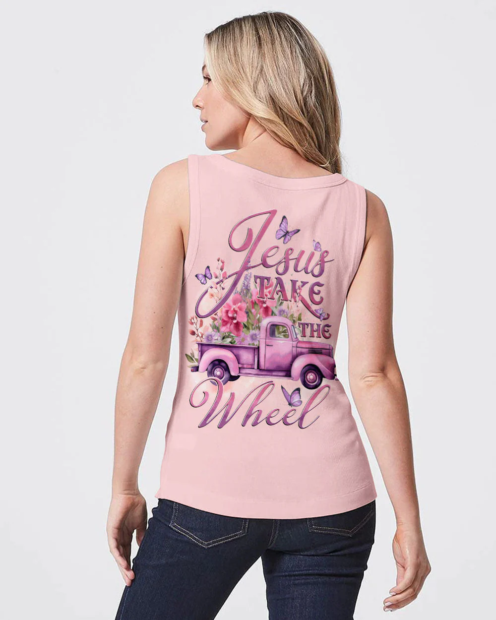 Jesus Take The Wheel Women's All Over Print Shirt - td0712232 - Image 14