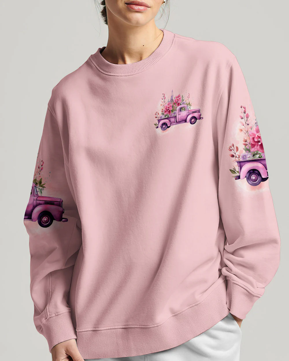 Jesus Take The Wheel Women's All Over Print Shirt - td0712232 - Image 6