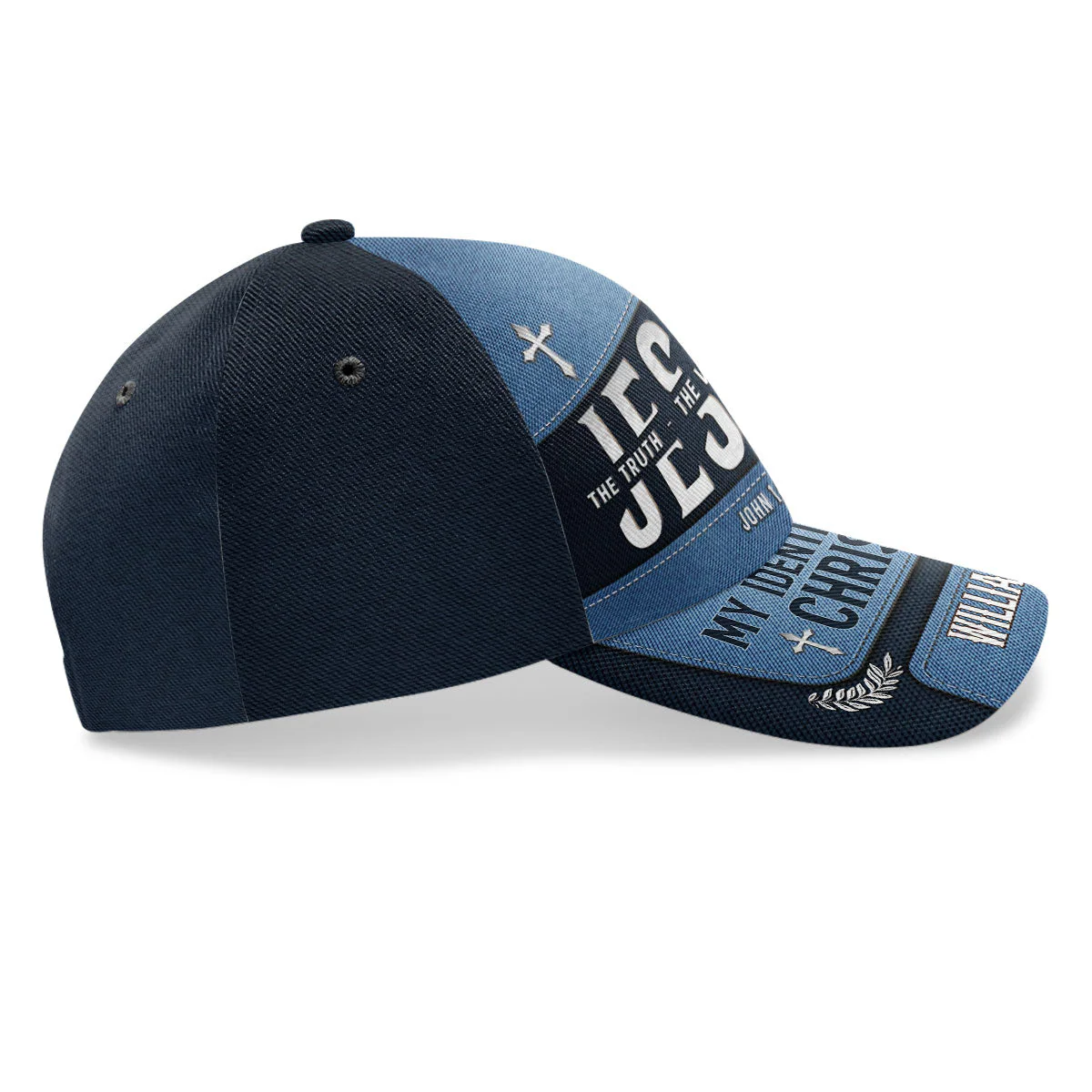 Jesus The Truth The Way The Life - Personalized Classic Cap TD118 - Image 4