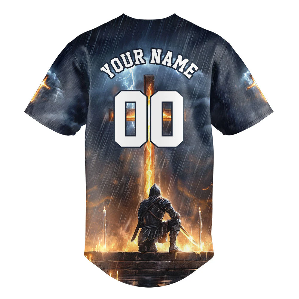 Jesus Warrior Of God Baseball Jersey Bundle - Image 4