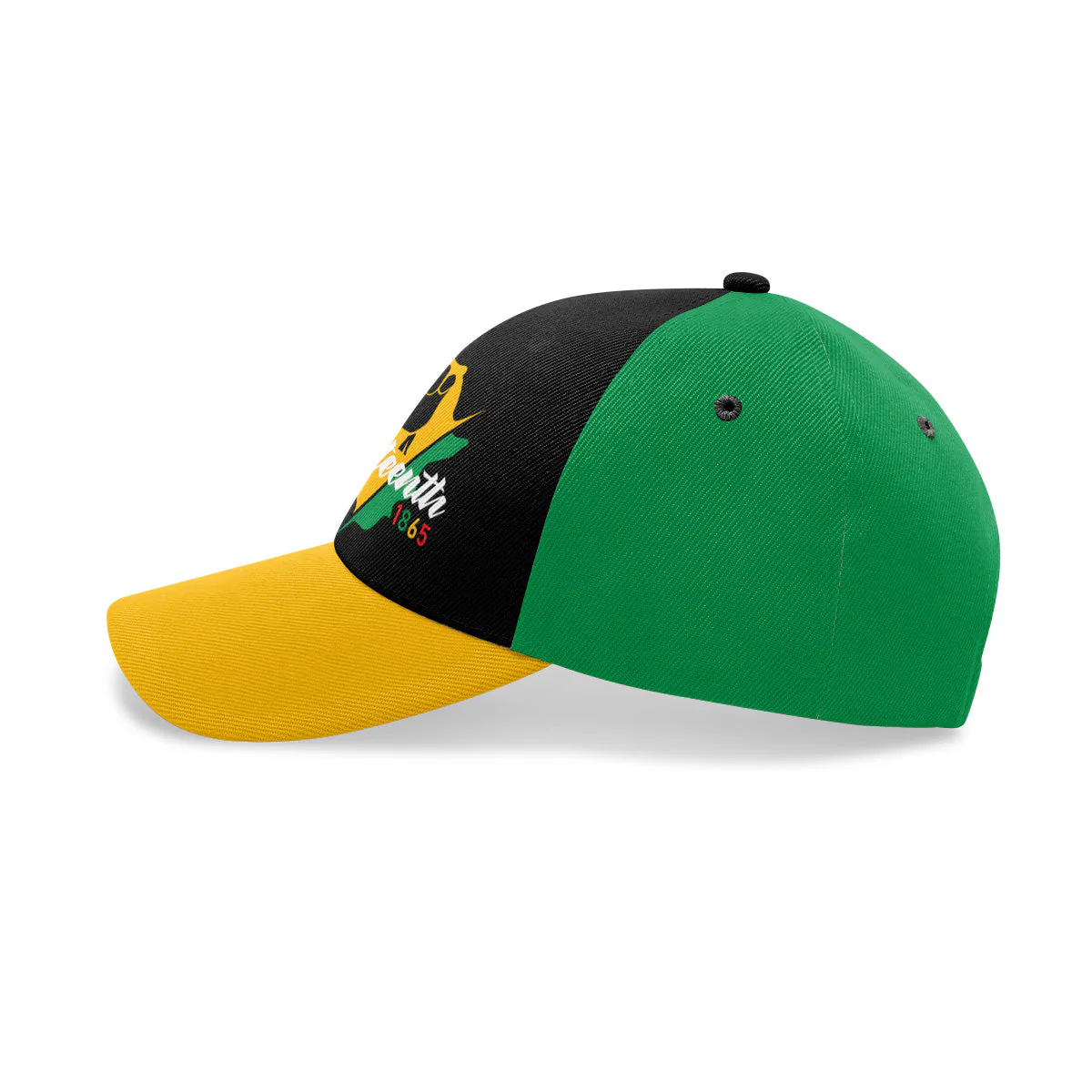 Juneteenth 1865 - Classic Cap - Juneteenth, Black - Image 5