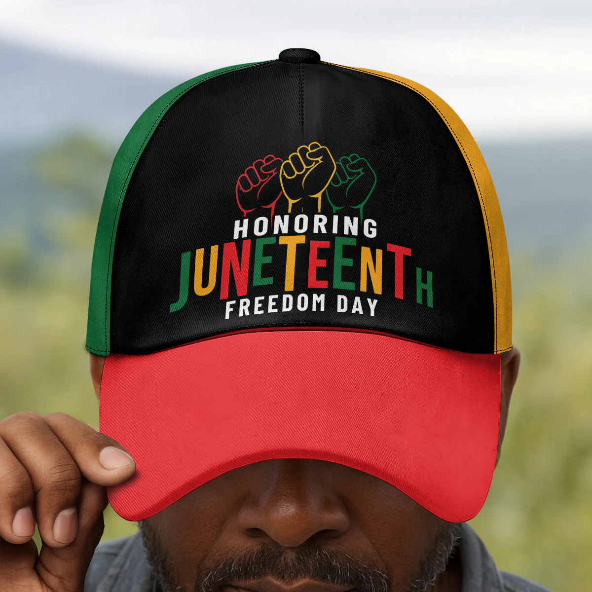 Juneteenth Freedom Day - Classic Cap - Image 2