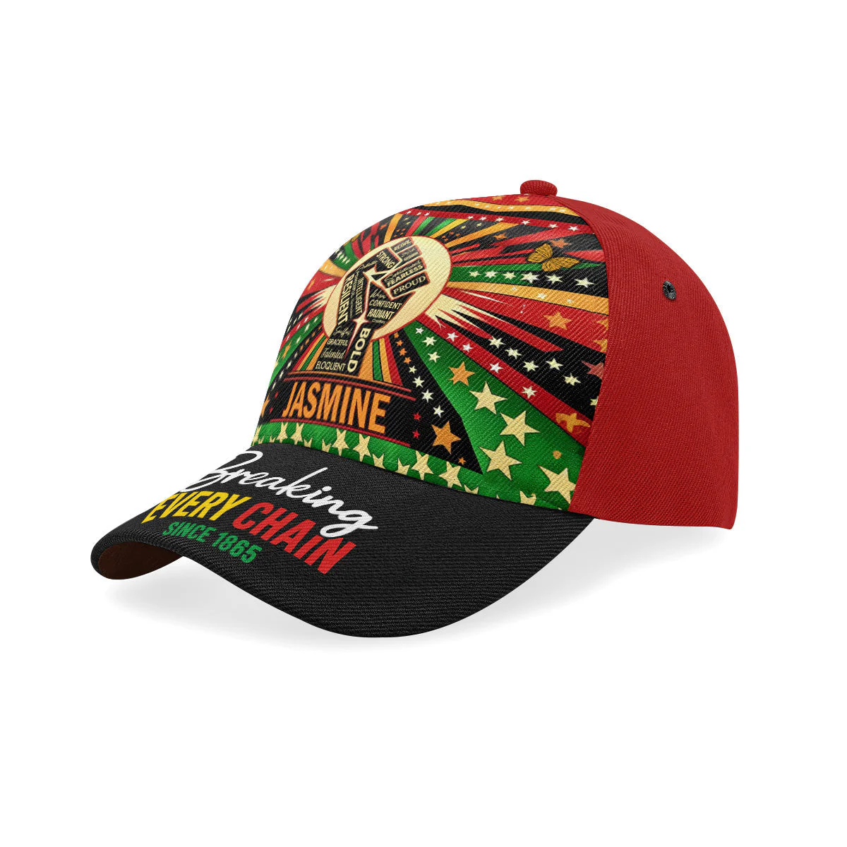 Juneteenth Spirit - Personalized Classic Cap - Juneteenth, Black Pride | YMQ - Image 5