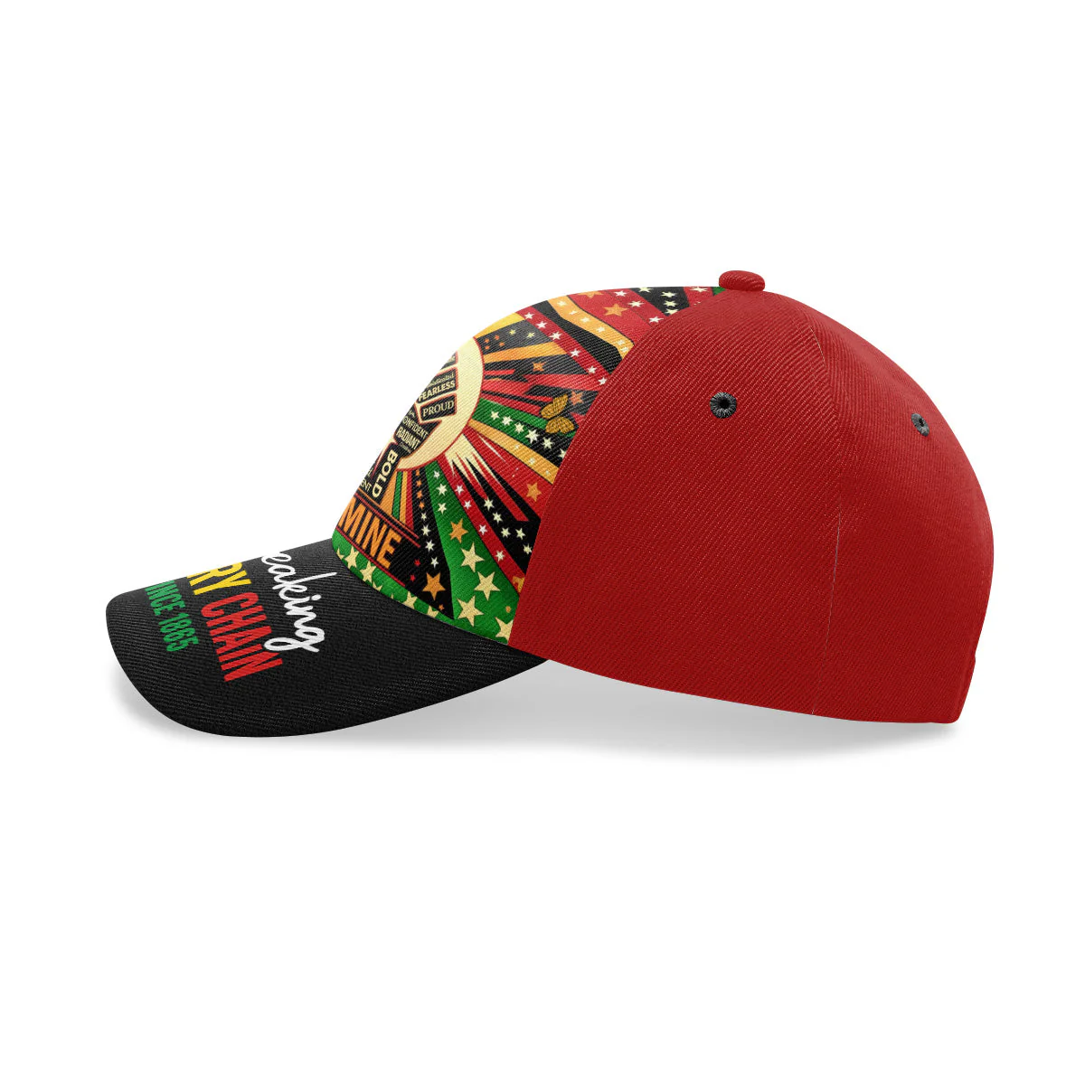 Juneteenth Spirit - Personalized Classic Cap - Juneteenth, Black Pride | YMQ - Image 6