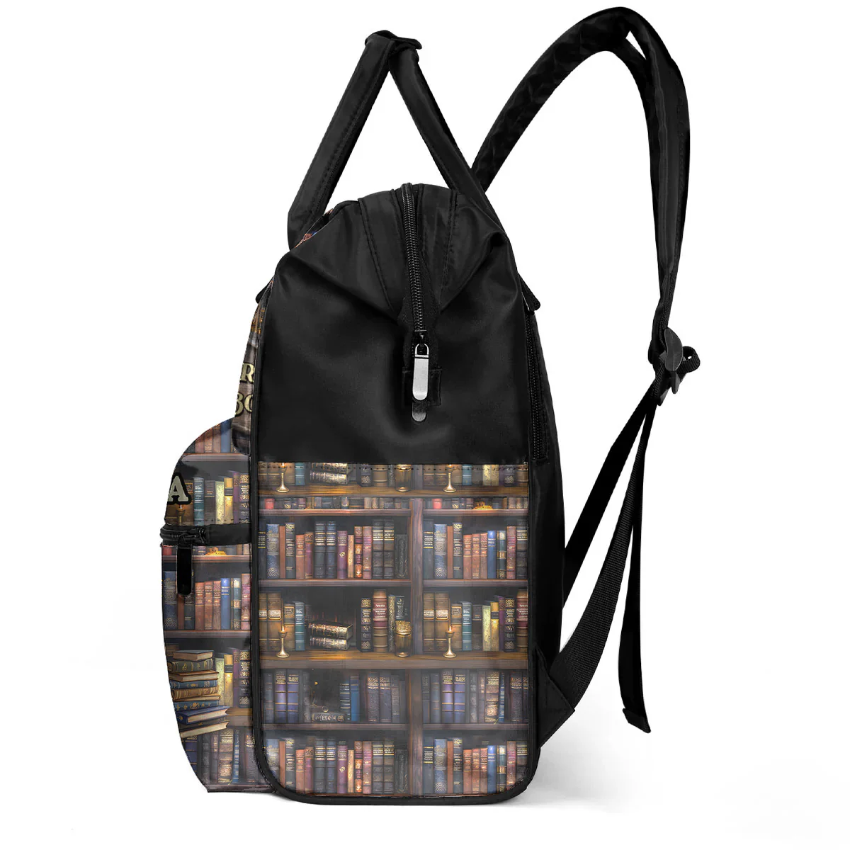 Just A Girl Who Loves Books - Personalized Duckbilled Backpack | CLB2 - Image 3