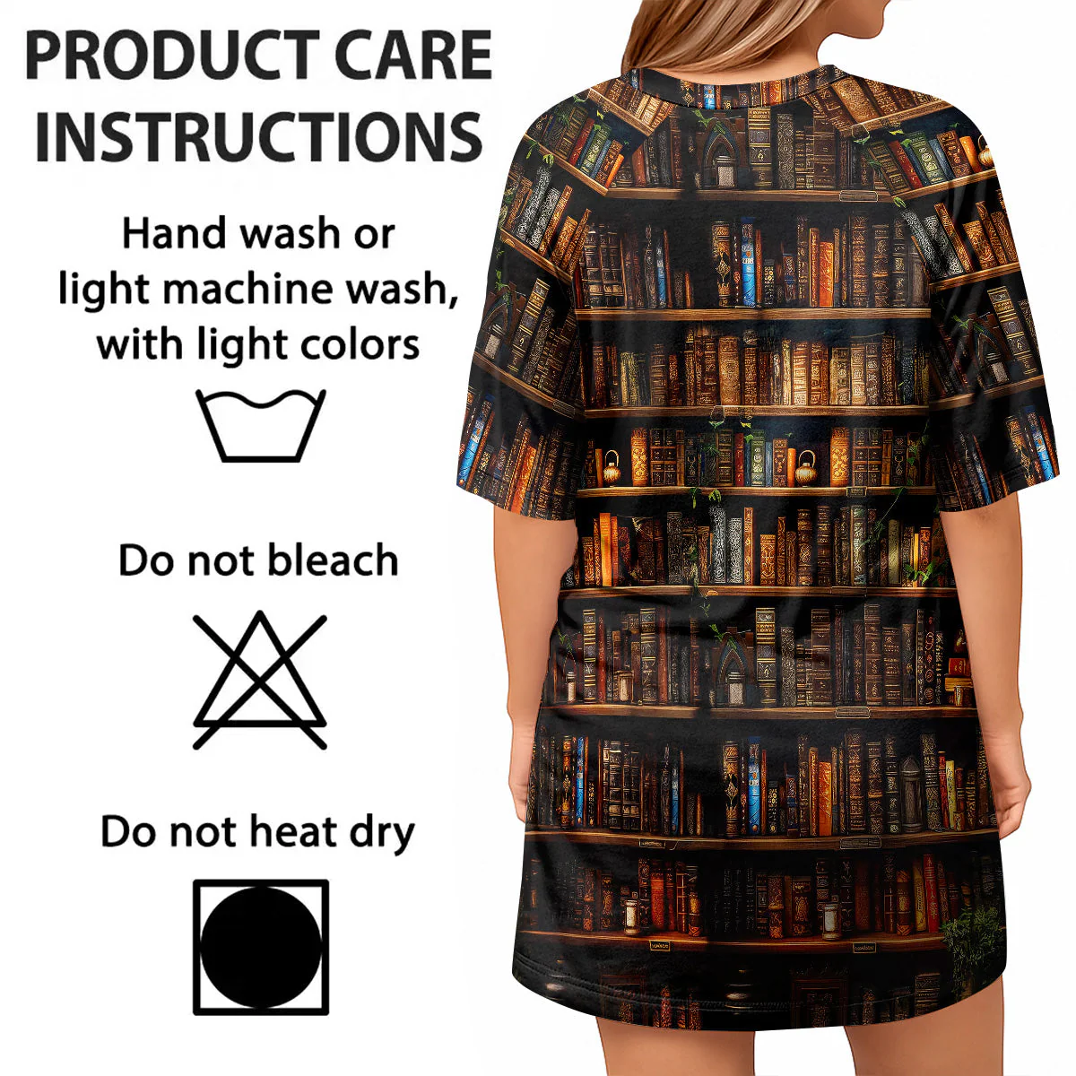 Just A Girl Who Loves Books - Personalized Sleep Tee | CLB2 - Image 6