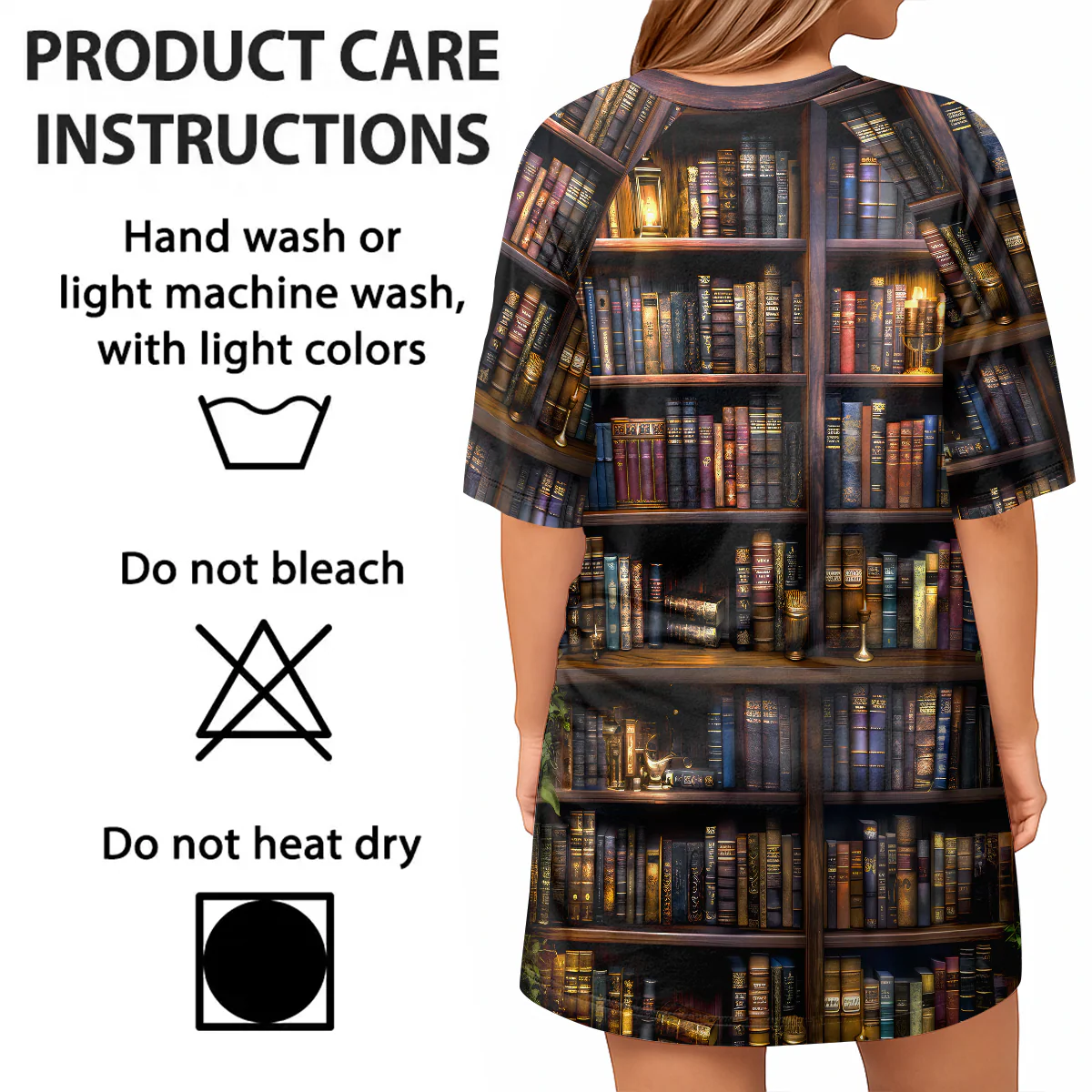 Just A Girl Who Loves Books - Personalized Sleep Tee | CLB2 - Image 6