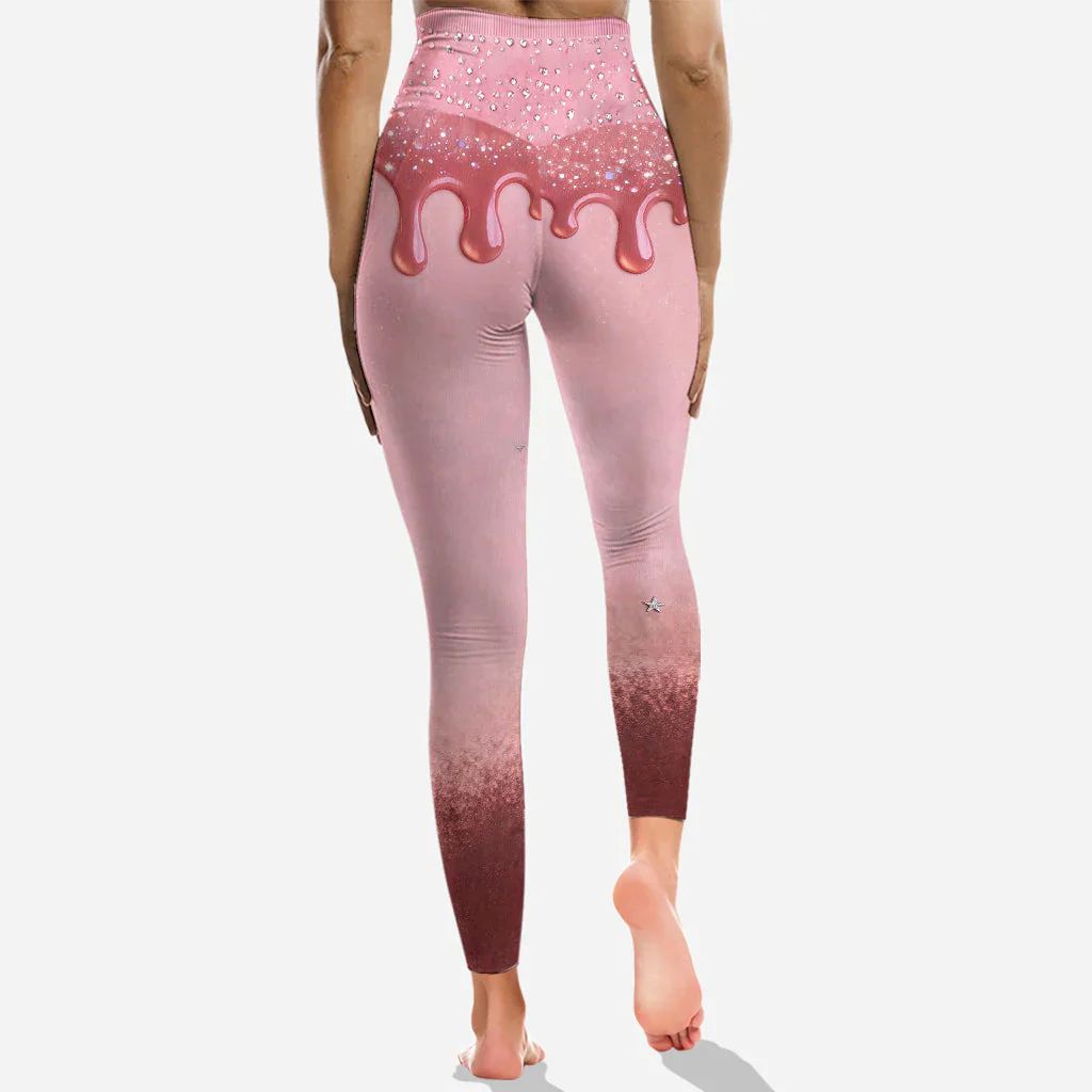 Just A Girl Who Loves DSNY - Personalized Hoodie And Leggings - Gift For Her - Image 3