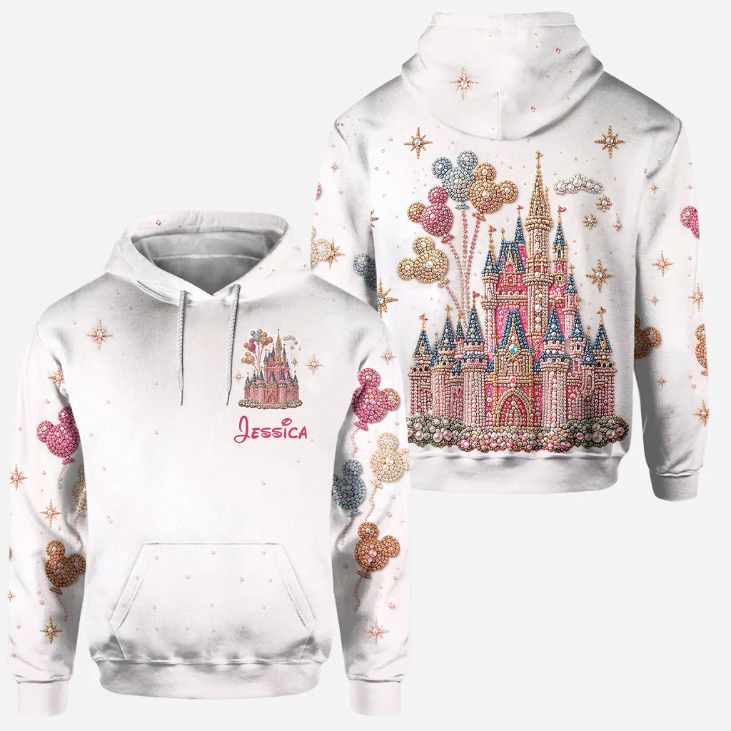 Just A Girl Who Loves DSNY - Personalized Hoodie And Leggings - Gift For Her - Image 4