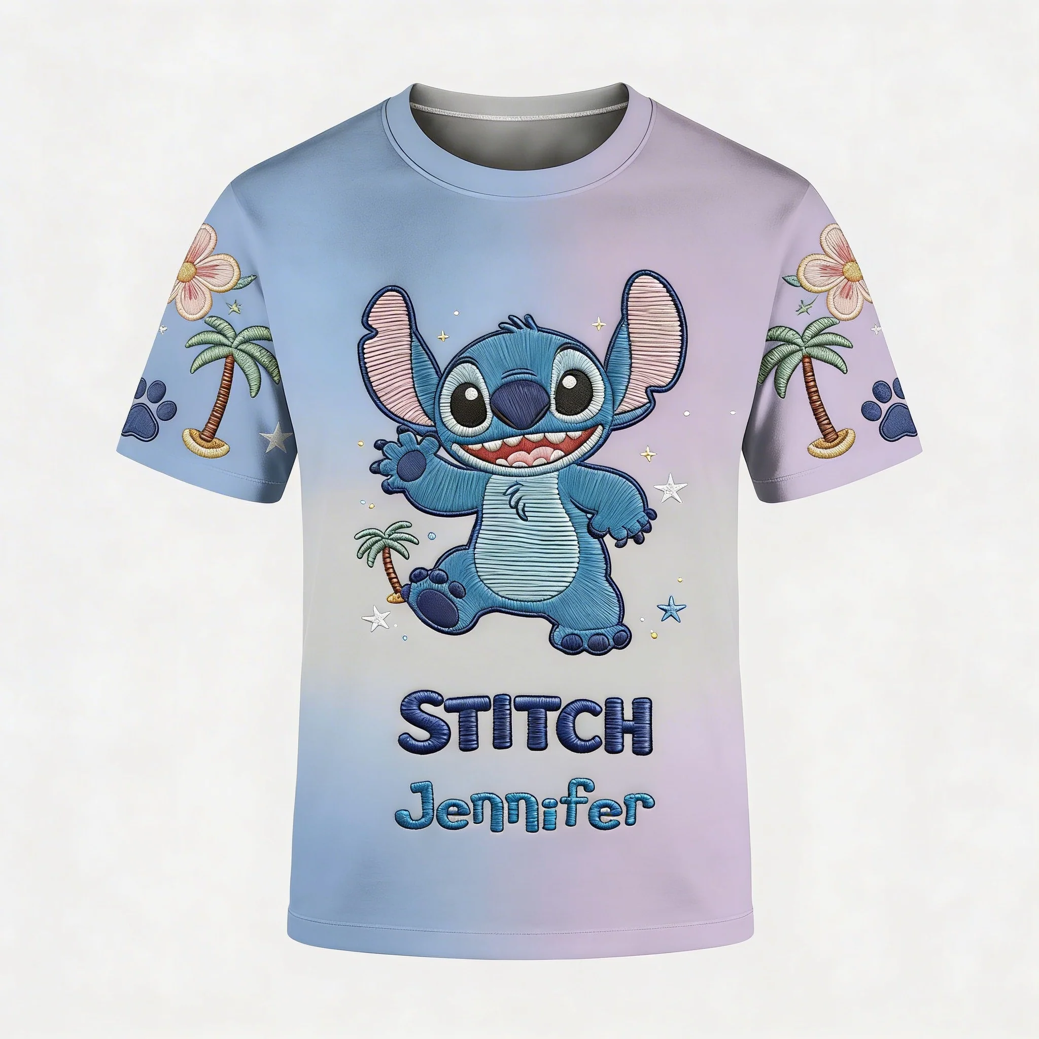 Just A Girl Who Loves Sti - Personalized All Over Shirt - Gift For Her, Movie Fans NL122 - Image 3