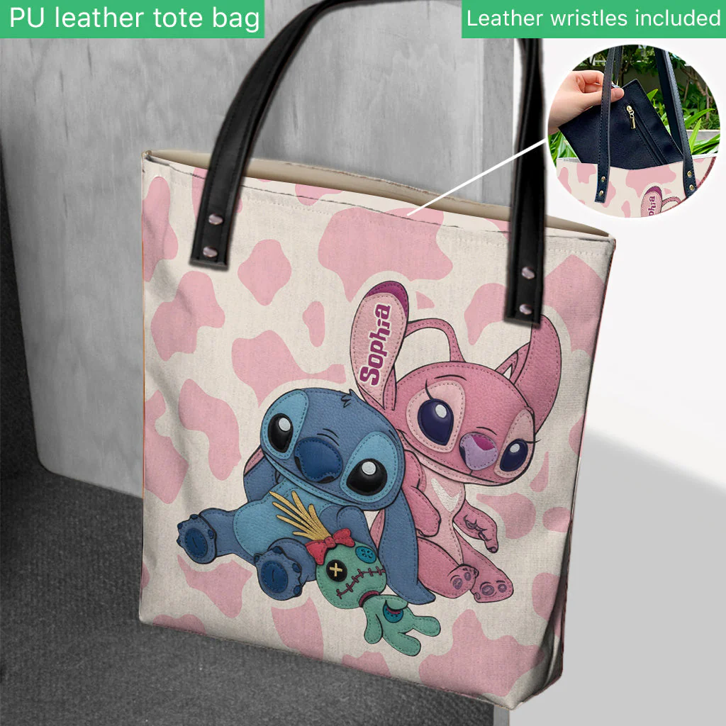 Just A Girl Who Loves Sti - Personalized Tote Bag - Gift For Her, Movie Fans HH01 - Image 2
