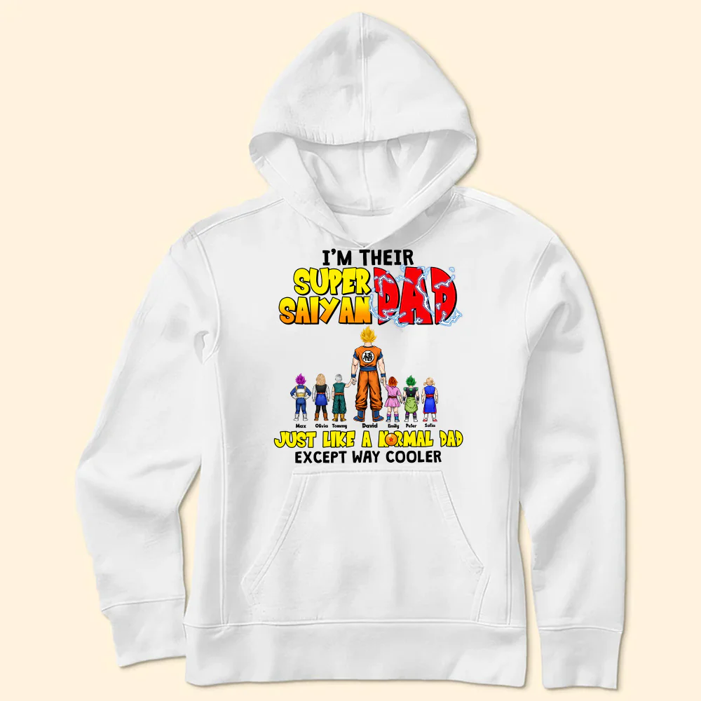 DrBa Dad Just Like A Normal Dad Except Way Cooler - Gift For Father's Day - Personalized - Image 5