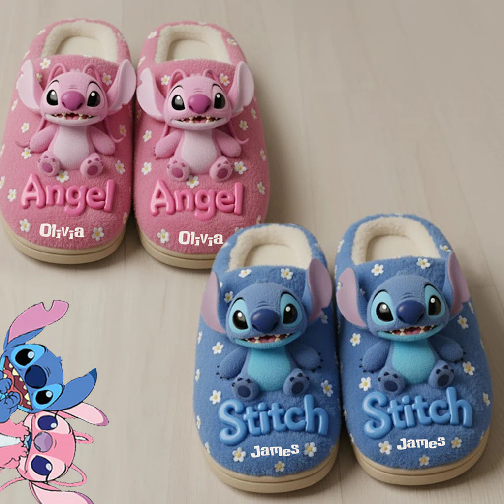 Just Love Sti - Personalized 3D Inflated Effect Slippers - Gift For Fan Movies HH01