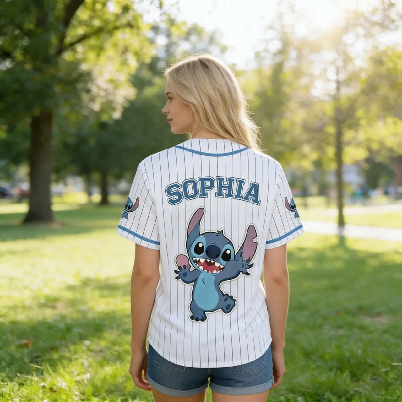 Just Love Sti - Personalized Baseball Jersey - Gift For Movie Fans HH01 - Image 4