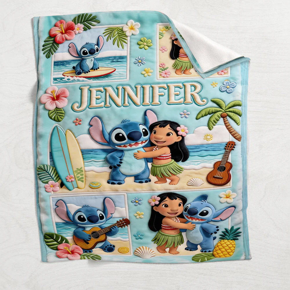 Just Love Sti - Summer Vibe - Personalized Blanket - Gift For Fan Movies HH01 - Image 4